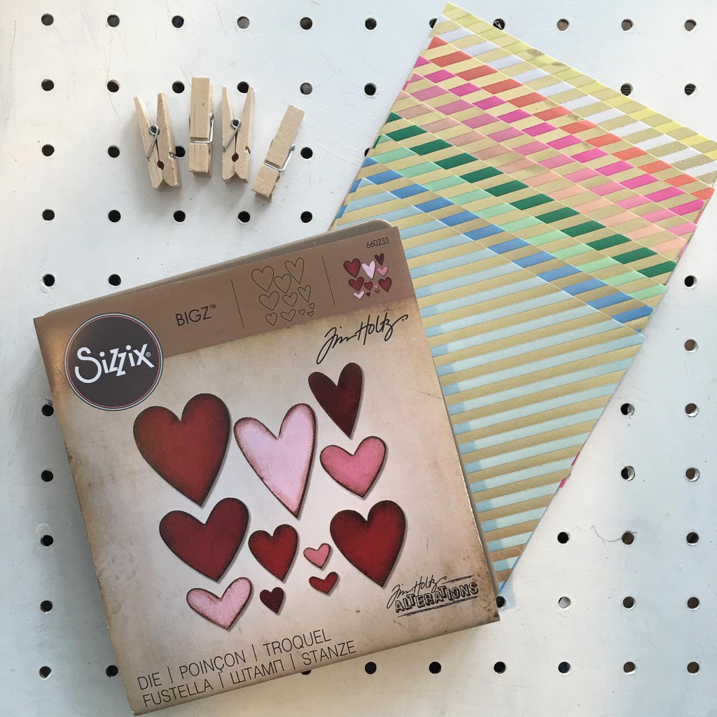Easy heart shaped wooden pegs