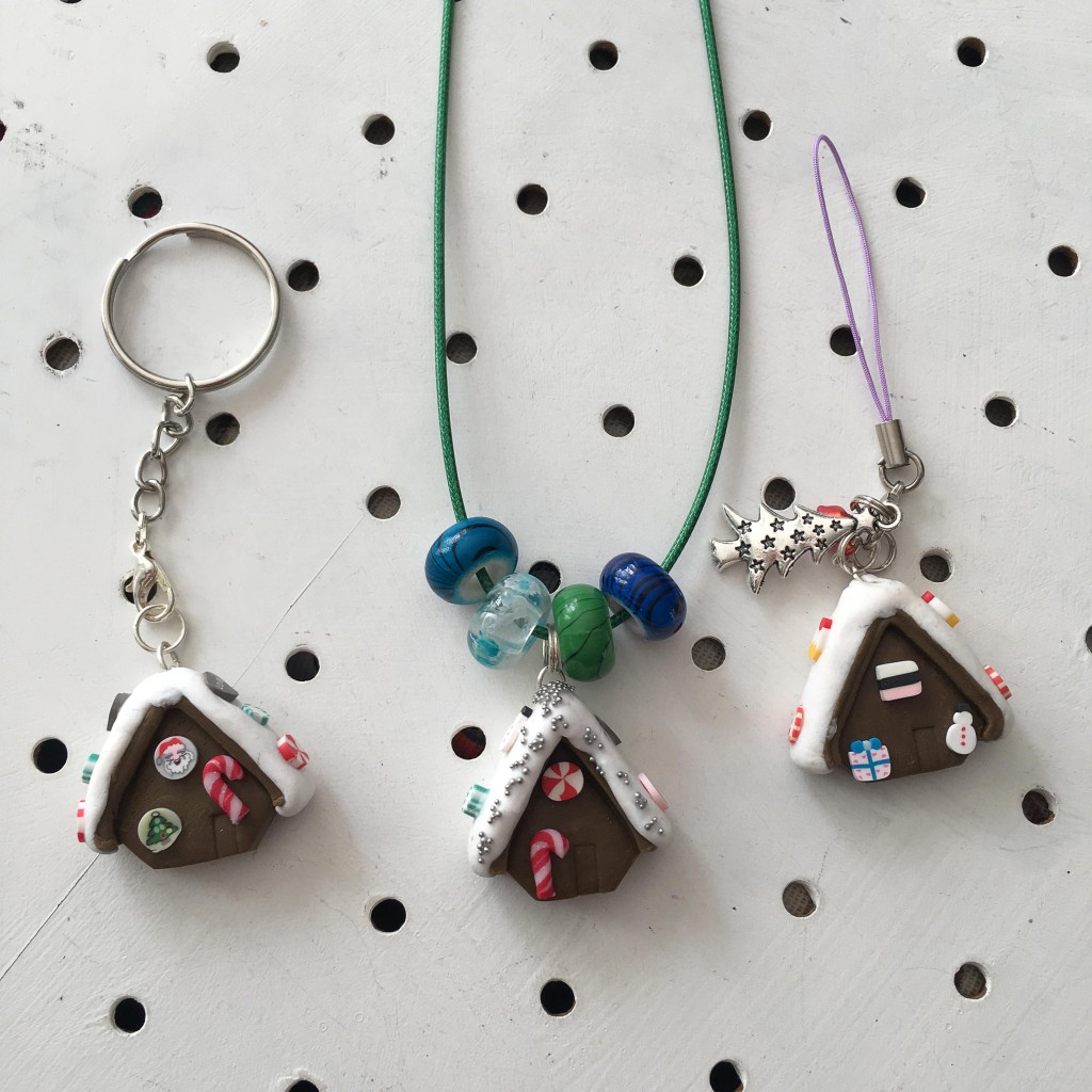 letterbox kits gingerbread house kit necklace