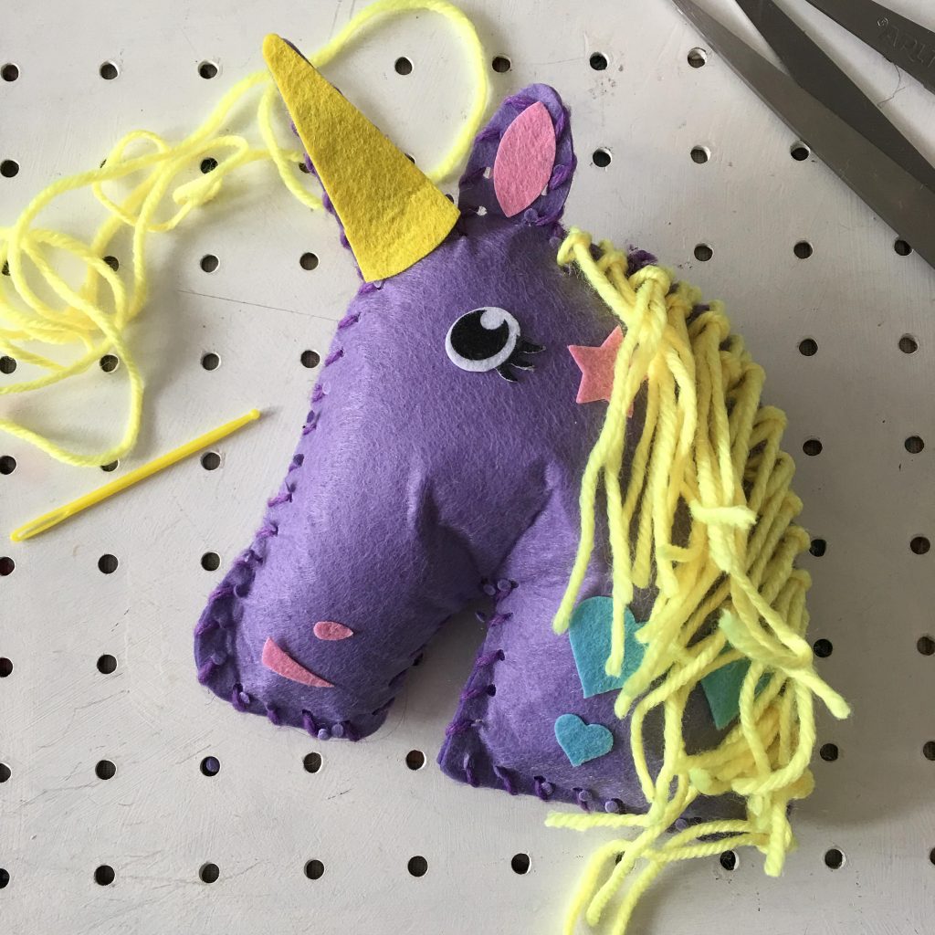 how to sew a unicorn