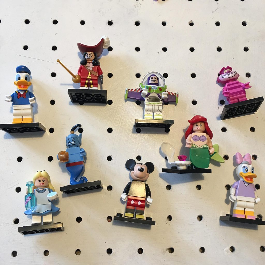 LEGO Minifigures Collection Featuring Iconic Disney Characters