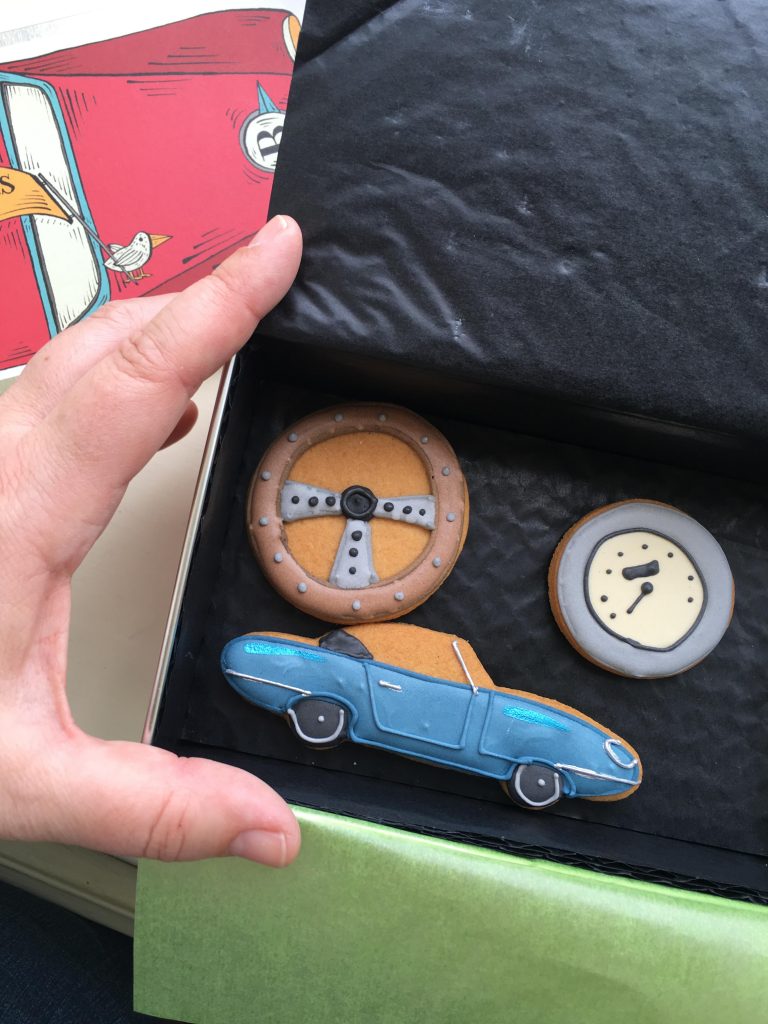 Classic Car Show Biscuit Collection