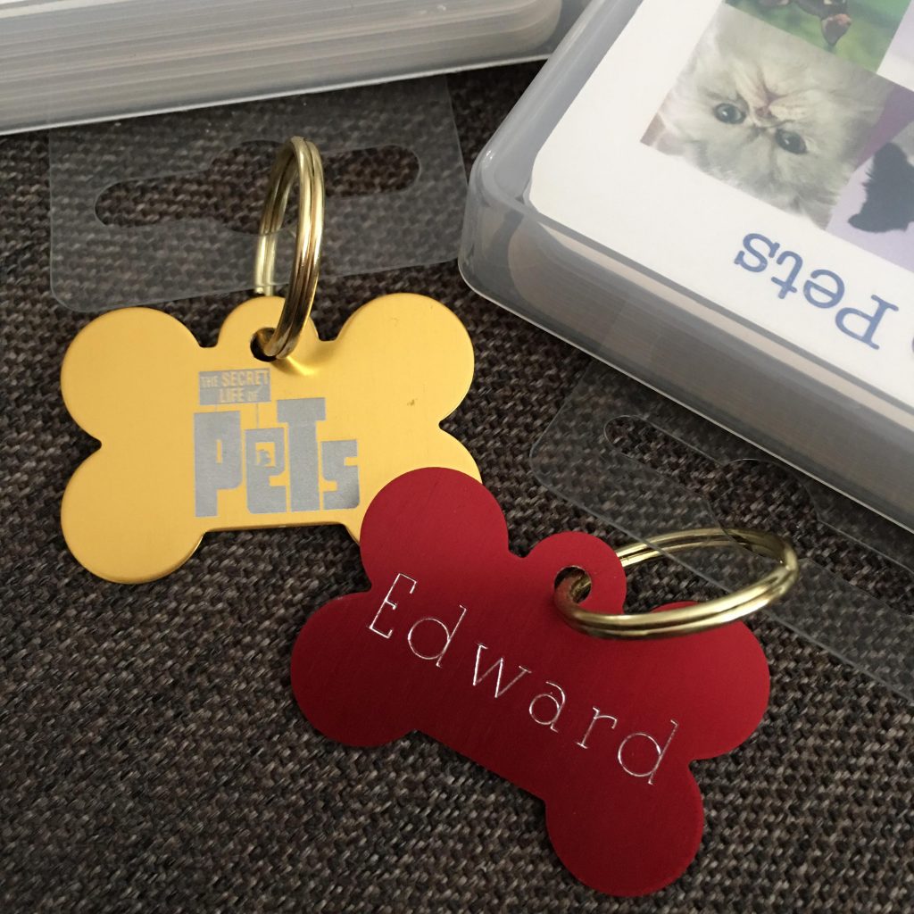 The Secret Life of Pets dog tags