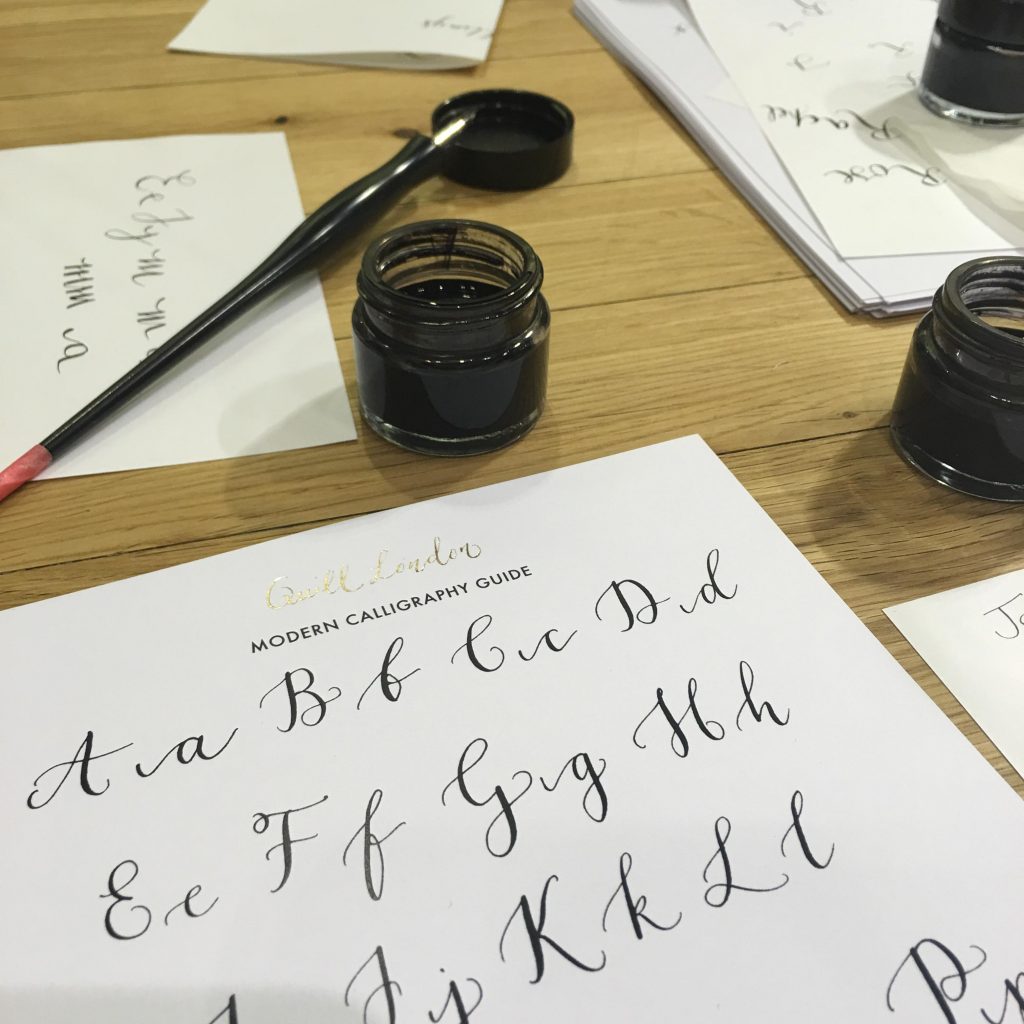 the art of calligraphy