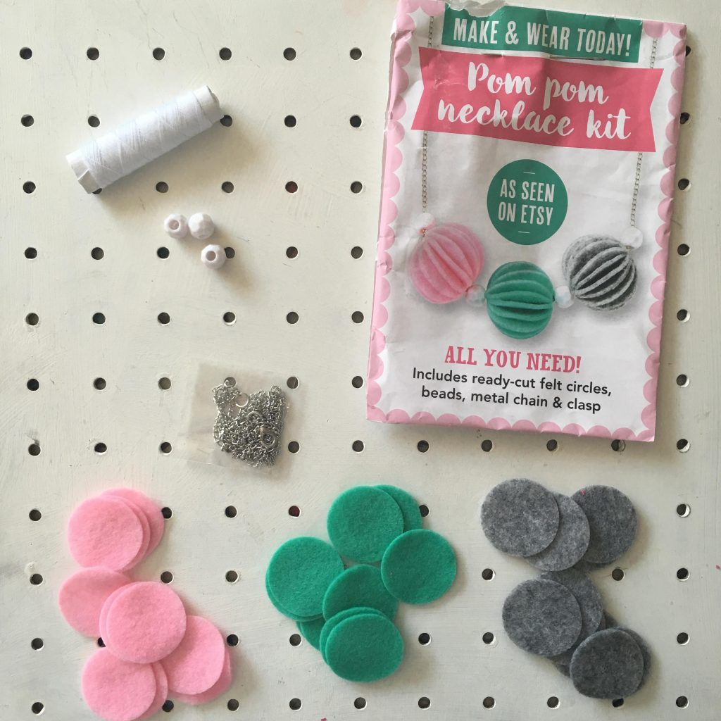 Mollie Makes Pom Pom Necklace Kit