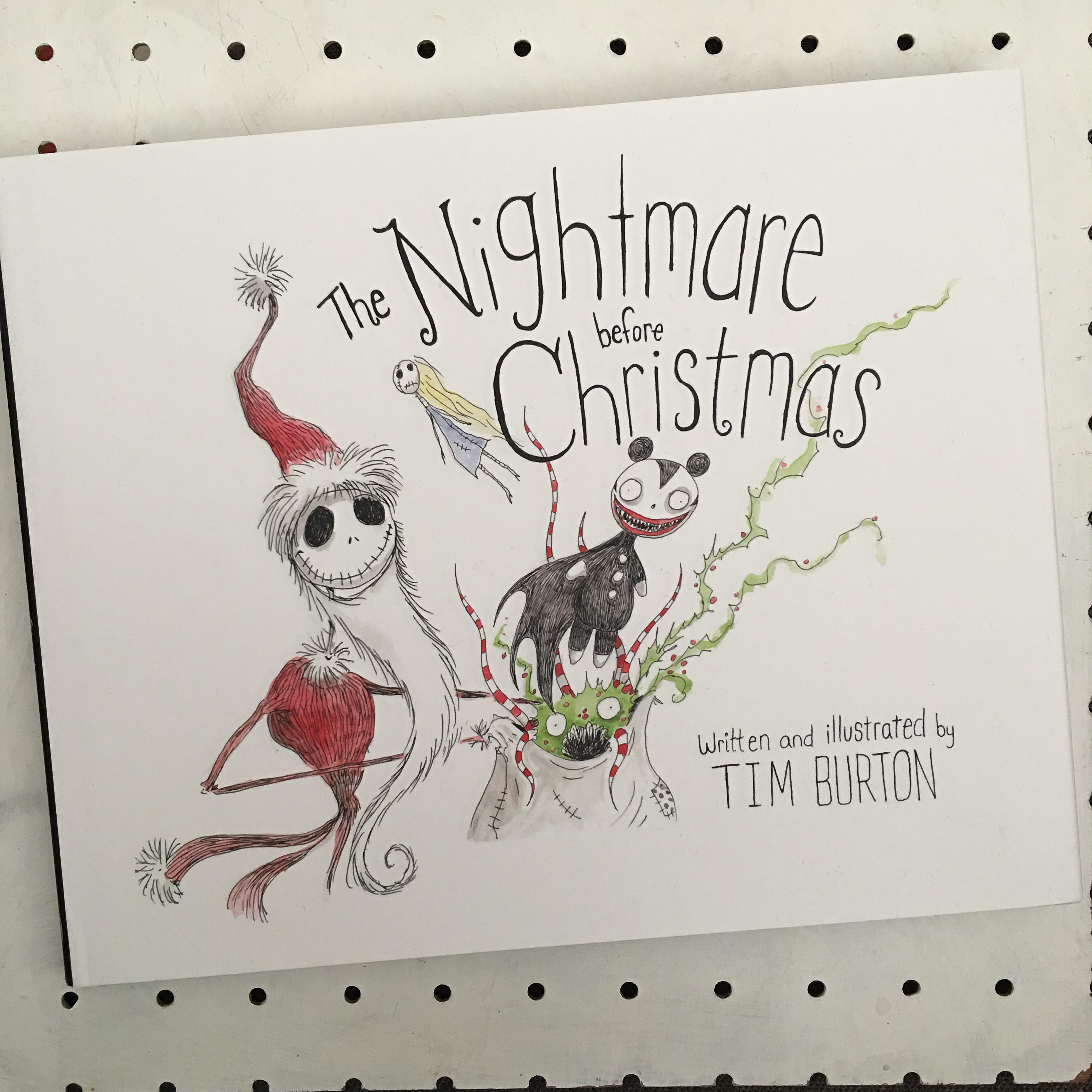 The Nightmare before Christmas picture book by Tim Burton - the ...